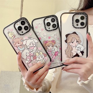 เคสโทรศัพท์ซิลิโคน TPU แข็ง กันกระแทก ลายแมว Mikko Joint Casetifg คุณภาพสูง สําหรับ iPhone 14 Plus 11 12 13 14 Pro Max