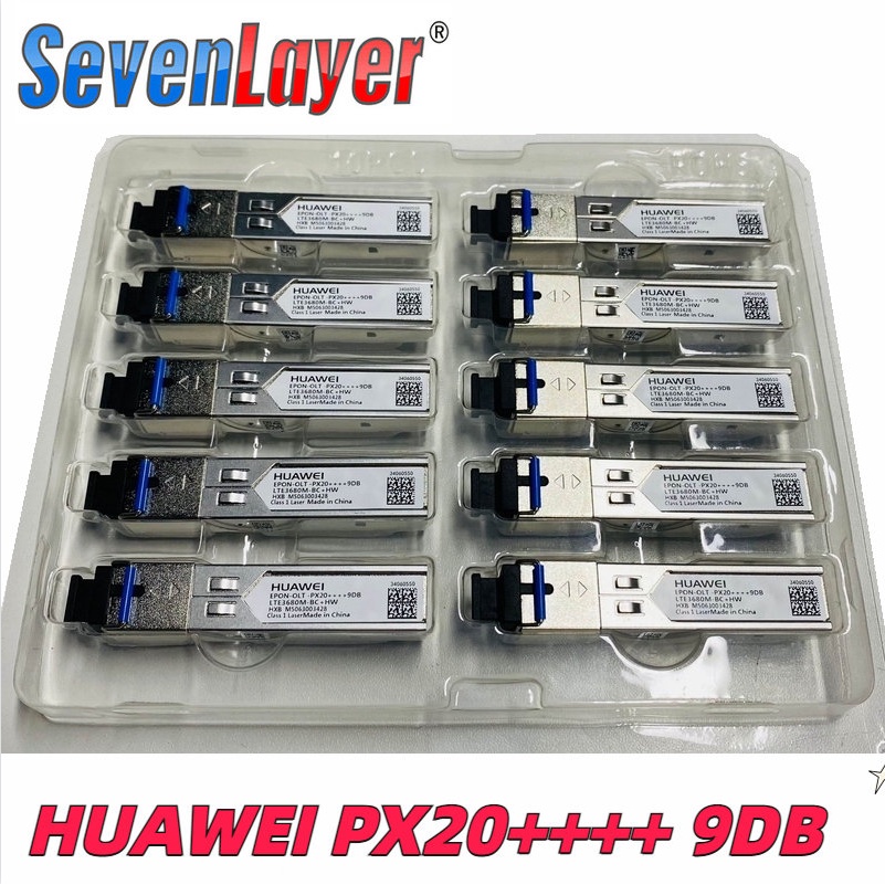 EPON OLT SFP โมดูล 9db 10dB Transceiver SC Connector เข้ากันได้กับ Hw Zte v-sol
