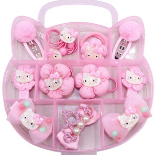 Hello kitty กิ๊บติดผม เด็กผู้หญิง กิ๊บติดผม ผ้าโพกศีรษะ เครื่องประดับผม