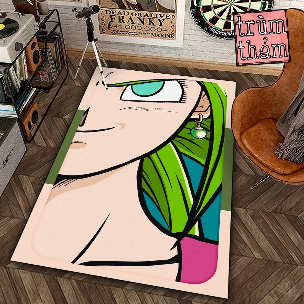 Bulma พรมตกแต่งอะนิเมะมังงะ Dragon Ball ญี่ปุ่น 8Plus ตกแต่งห้องนอนห้องนั่งเล่น Office