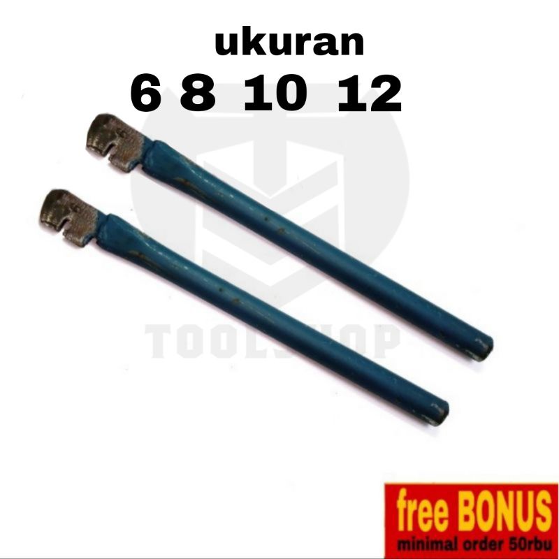 ประแจเหล็ก 6 8 10 12 เครื่องมือดัดเหล็ก