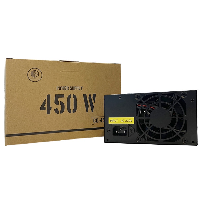 Cube Gaming CG-450 450W - ประสิทธิภาพสูงสุด 80% / PSU 450W