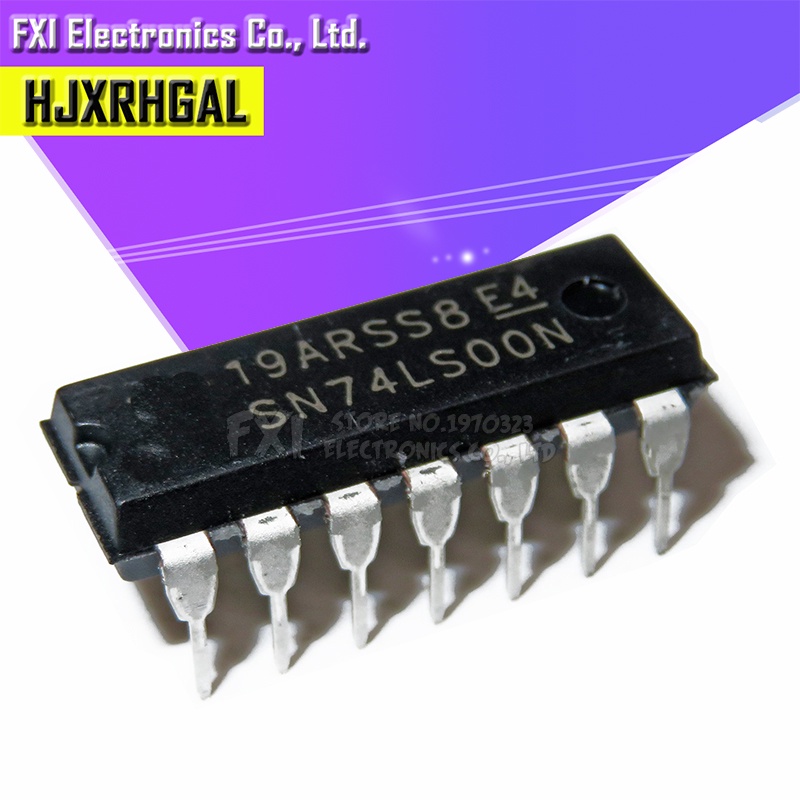 100PCS HD74LS00P HD74LS00 DIP14 DIP SN74LS00N 74LS In-line