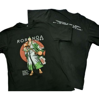  ใหม่เอี่ยมเสื้อยืด One Piece &gt;RORONOA ZOROโรโรโนอา โซโล T-SHIRT