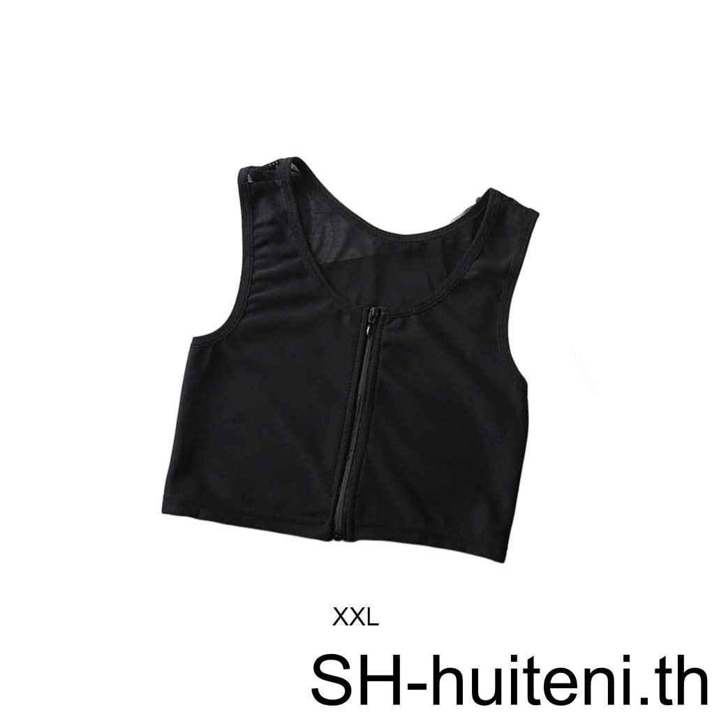 เสื้อกล้ามทอมบอย ชุดชั้นในยางยืด