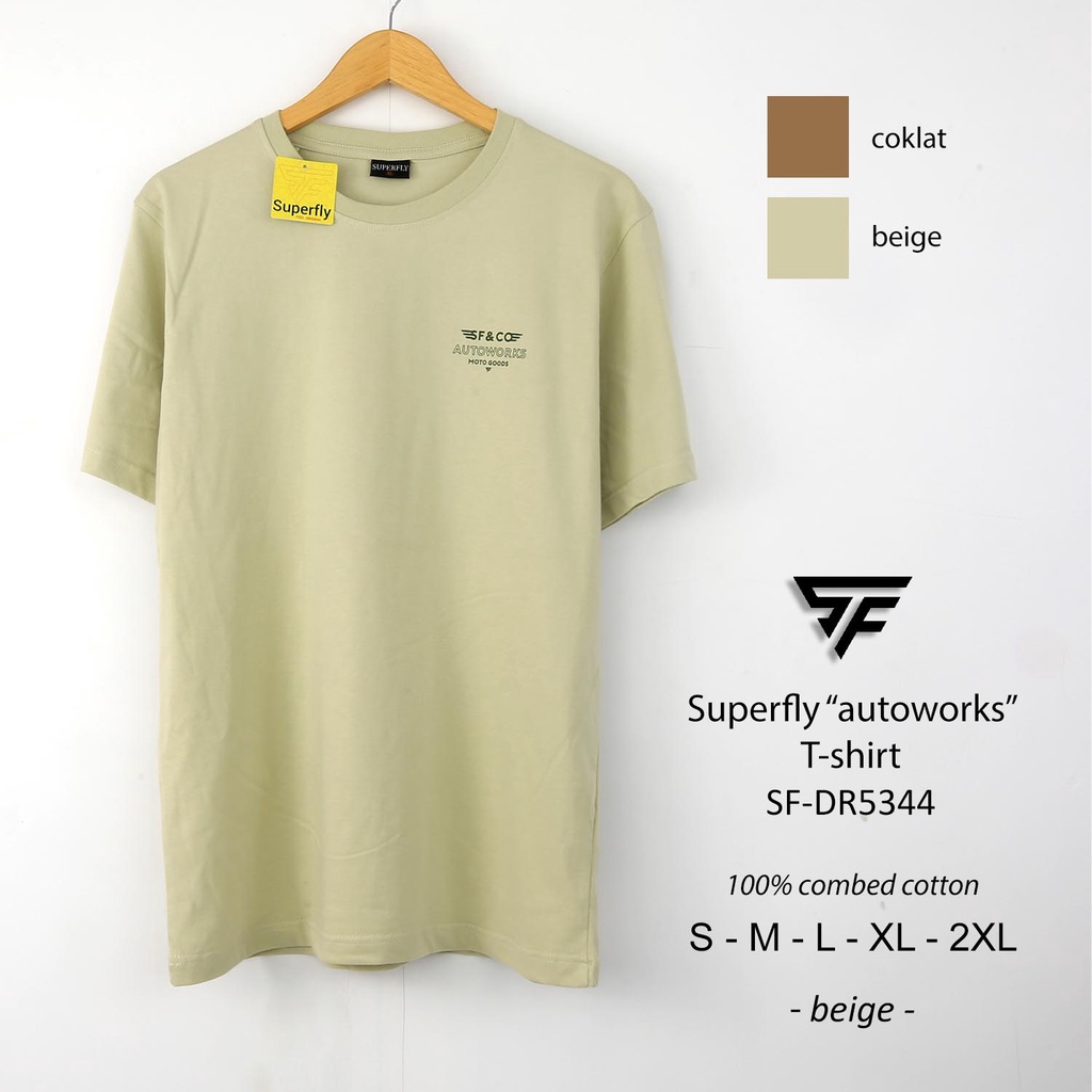 BATIBAJUID / SUPERFLY / เสื้อยืด MENS SHORT-SLEEVED SF-DR5344