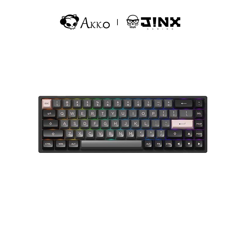 Akko Black & Pink 3068B คีย์บอร์ด - ประกันศูนย์ 1 ปี