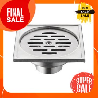 Square drain strainer EIDOSA model EI 8794443 stainless steel