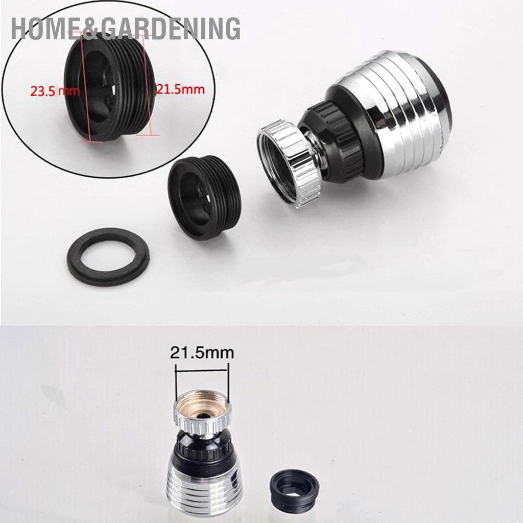 Home&Gardening Faucet Aerator Sprinkler Water Bubbler 360° Rotate ...