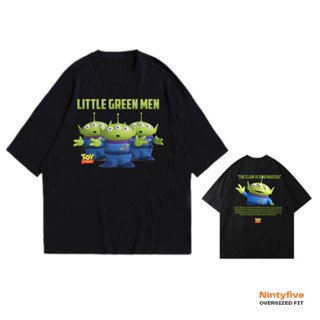 【2022New】T-shirt  เสื้อยืด ขนาดใหญ่ พิมพ์ลาย Toy Story Alien Claw NinetyfiveS-5XL_02