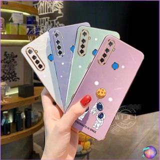 เคส Realme 5 6 7 5i 5s 6i 5 pro 6 pro 7 pro Narzo 20 pro โทรศัพท์มือถือ ลายนักบินอวกาศ สําหรับ Renomobile 3XQ