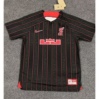 [Fans] 2324 ใหม่ Liverpool James เสื้อฟุตบอล แบรนด์ร่วม คุณภาพสูง ชุดกีฬา เสื้อยืดแขนสั้น