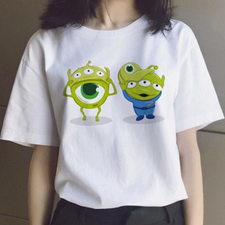 เสื้อยืดลําลองสําหรับผู้ชายผู้หญิงแขนสั้นพิมพ์ลาย Toy Story สไตล์วินเทจn_05