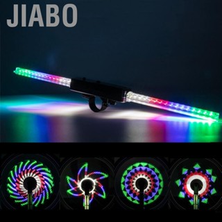 Jiabo Wheels Spoke Light Waterproof  Wheel Rim Lights with 64 and 30 Change Patterns for MTB Bike