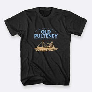 ย้อนยุค[พร้อมส่ง] เสื้อยืดแขนสั้น พิมพ์ลาย Old Pulteney Single Malt Scotch Whisky พลัสไซซ์ ของขวัญวันเกิด สําหรับผู้ชาย