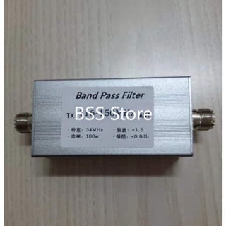 Band Pass โมดูลเซนเซอร์กรอง M ตัวเมีย BPF 116-170MHz ป้องกันการรบกวน คุณภาพสูง