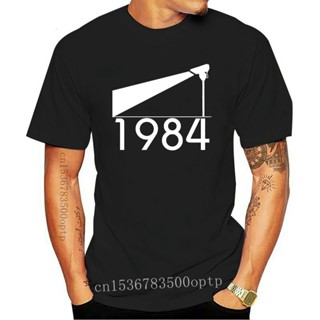 oversize T-shirt ใหม่ 1984 เสื้อยืดคอกลม พิมพ์ลาย George Orwell Big Brother ทุกขนาด แฟชั่นฤดูร้อน S-5XL