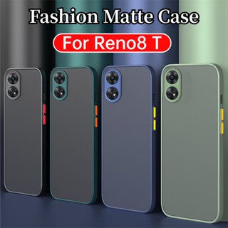 เคสโทรศัพท์มือถือ ผิวด้าน กันกระแทก กันรอยกล้อง สําหรับ OPPO Reno8 T 4G 5G hp OPO Reno 8T 8 T Reno8t CPH2505 CPH2481 2023