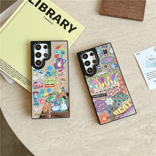 CASETIFY เคสโทรศัพท์มือถือ TPU กันกระแทก ลายสติกเกอร์ BTS สําหรับ Samsung Galaxy S23 Ultra S23 Plus S22 Ultra