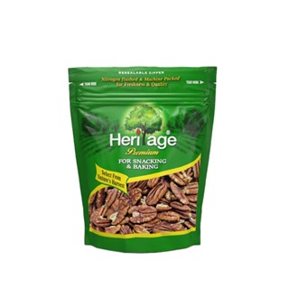 เฮอริเทจ ก.HERITAGE พีแคนดิบ 454RAW PECANS 454G.