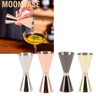 Moonbase Cocktail Jigger Double Ended 304 Stainless Steel Bar Measuring Cup with Scale for Home Party