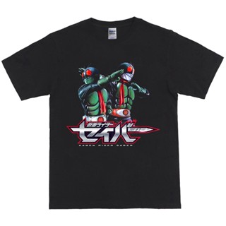 เสื้อยืดผู้ เสื้อยืด ผ้าฝ้าย พิมพ์ลายการ์ตูนอนิเมะ KAMEN RIDER สินค้าหวีโดย Don Juanism S-5XL_02