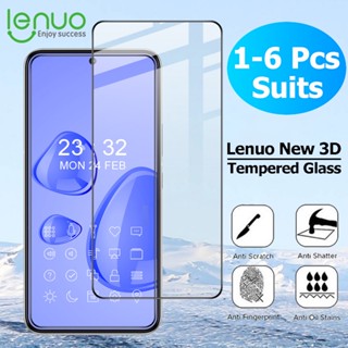 Lenuo ฟิล์มกระจกนิรภัยกันรอยหน้าจอ 9H แบบเต็มจอ สําหรับ Samsung Galaxy S23 S22 Ultra S23+ S22 Plus S21 FE 1~6 ชิ้น