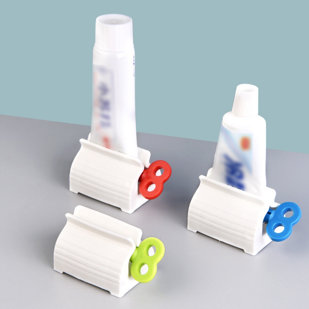 [EPAY] เครื่องบีบยาสีฟัน ABS แบบคลิปหนีบ อเนกประสงค์ ขนาด 6 X 4 X 3.5 ซม. หลากสี สําหรับบ้าน ห้องน้ํา ท่องเที่ยว โรงแรม