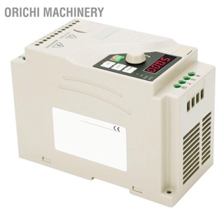  Orichi Machinery ตัวแปลงความถี่มอเตอร์ดิจิตอลไดรฟ์ความถี่ตัวแปร 2.2KW พร้อมอินเทอร์เฟซ RS485 อินพุต 1PH AC220V เอาต์พุต