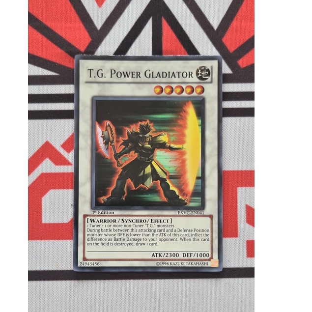 [ Do Lac Shop ] การ์ด Mint90 Yugioh Monster TG พาวเวอร์กลาดิเอเตอร์