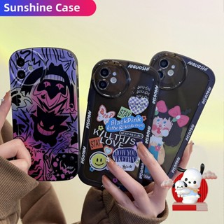 เคสป้องกันโทรศัพท์มือถือ TPU ลายหน้ายิ้ม สําหรับ Realme C35 C33 C31 C30 C25Y C21Y C25 C25s C12 C21 C20 C20A C11 C17 9i 7i C15 5 5i 5s 6i C3 Narzo 50A 50i