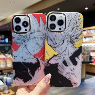 เคสโทรศัพท์มือถือ PC แข็ง ลายอนิเมะ Dragon Ball Majin Buu Gokus สําหรับ iPhone 14 14 Pro 14 Pro Max 12 12 Pro 12 Pro Max 13 13 Pro 13 Pro Max iPhone 11