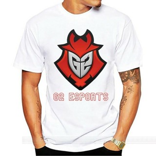 เสื้อยืด ผ้าฝ้าย พิมพ์ลาย G2 Esports Csgo แฟชั่นฤดูร้อน สําหรับผู้ชาย_04