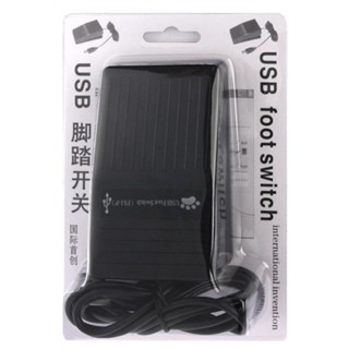 Rr สวิตช์ควบคุมการกระทําเท้าเหยียบ USB สําหรับผู้พิการ