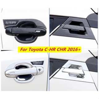 ฝาครอบมือจับประตู อุปกรณ์เสริม สําหรับ Toyota C-HR CHR 2016-2022