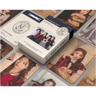 พร้อมส่ง โปสการ์ดโลโม่ ลายศิลปินเกาหลี SAKURA CHAEWON YUNJIN KAZUHA EUNCHAE SEASONS GREETINGS LE SSERAFIM 2023 55 ชิ้น ต่อกล่อง