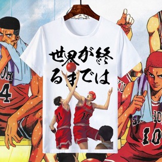 Slamdunk T-Shirt Men And Women Short Sleeve over size Wide form_09