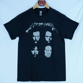 เสื้อวง ลิขสิทธิ์แท้ "Metallica ลาย 4 Faces"