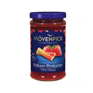 โมเว่นพิค STRAWBERRY สตรอว์เบอร์รี่และรูบาร์บ 250กMOVENPICKRHUBARB JAM 250G