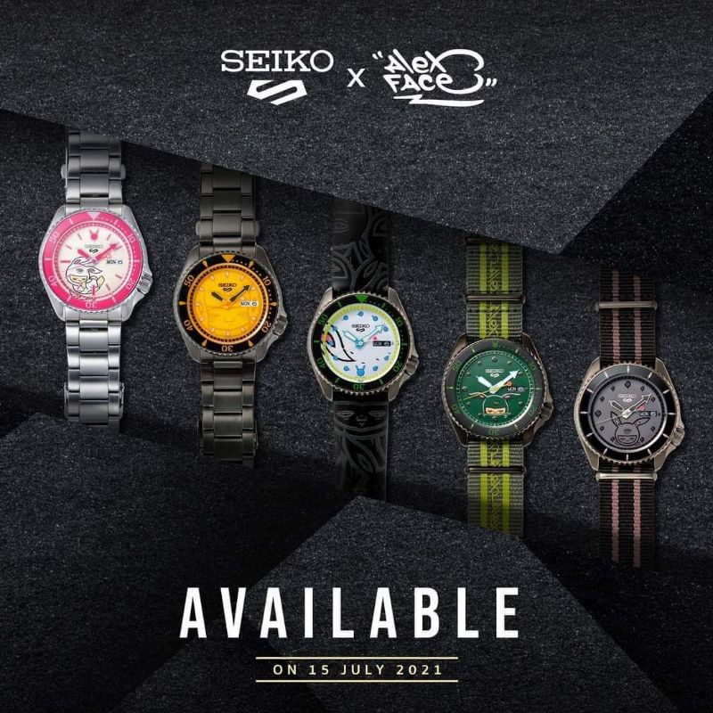 SEIKO x ALEX FACE LIMITED EDITION 500 เรือน