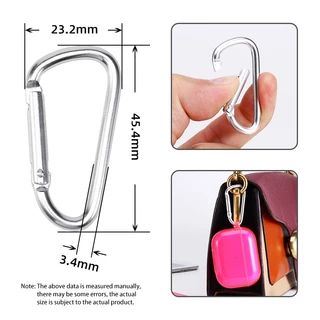 [จัดส่งใน 24 ชั่วโมง] คาราไบเนอร์ ตะขอแขวน ตะขอคล้องสายสลิง carabiner ตะขอสำหรับ airpods / เคสหูฟัง