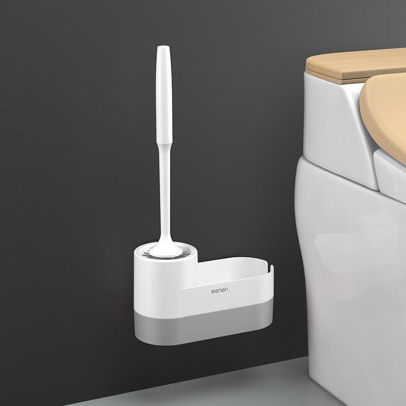 แปรงขัดห้องน้ำEcoco อุปกรณ์ทำความสะอาดชักโครก แปรงขัดชักโครก ที่ขัดห้องน้ำ แปรงขัดส้วม ที่ขัดส้วม es