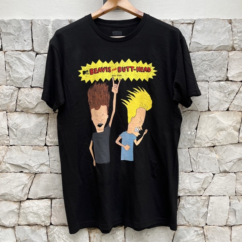 เสื้อ BEAVIS AND BUTTHEAD ลิขสิทธิ์แท้ นำเข้าจาก USA