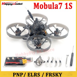 Happymodel Mobula7 1S 75 มม. Micro FPV โดรน โดรน ควอดคอปเตอร์ โมบูล่า 7 รันแคม Nano3 มอเตอร์ไร้แปรงถ่าน เปิด VTX 2.4G ELRS ตัวรับสัญญาณ RC