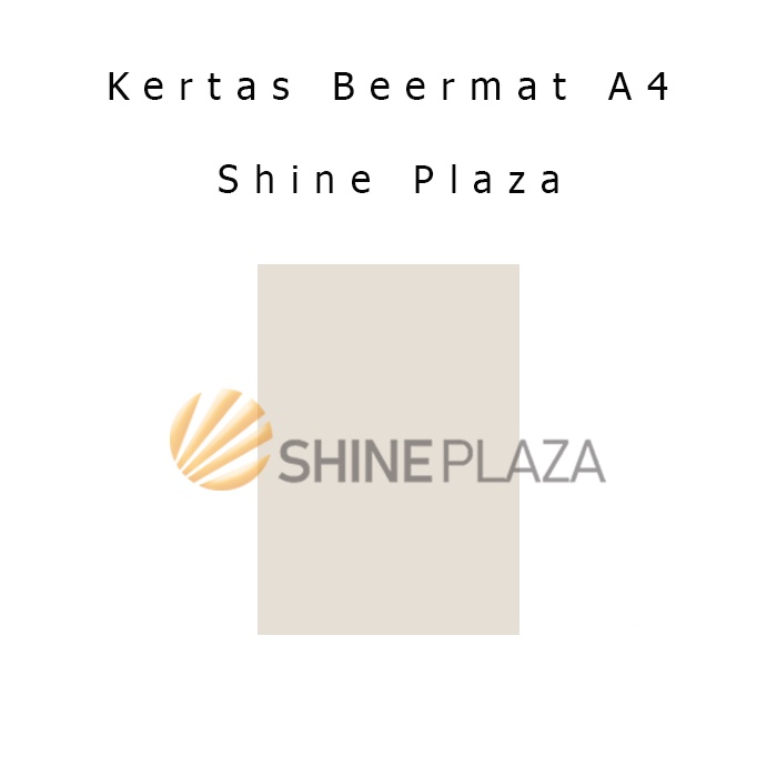 A4 Beermat Paper - A4 Birmet Paper 1.5mm - วัสดุโมเดล