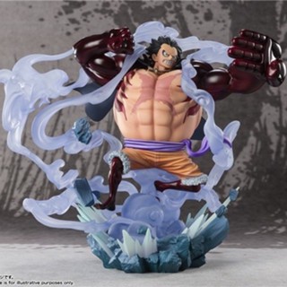 [โปรโมชั่นลดกระหน่ํา] ฟิกเกอร์ Bandai ZERO Super Fierce Battle One Piece Luffy V2WN