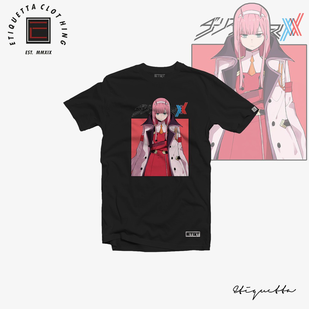Anime Shirt - ETQTCo. - Darling In Franxx - Zero Two v2_02