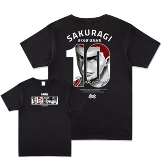 Slam Dunk co-branded short-d Xiangkita School main lineup Sakuragi Flower Road Mitsui Mens T-Shirts hot trend 8716_09