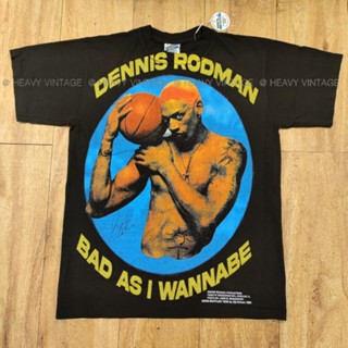 DENNIS RODMAN BASKETBALL BOOTLEG เสื้อวง เสื้อบาส