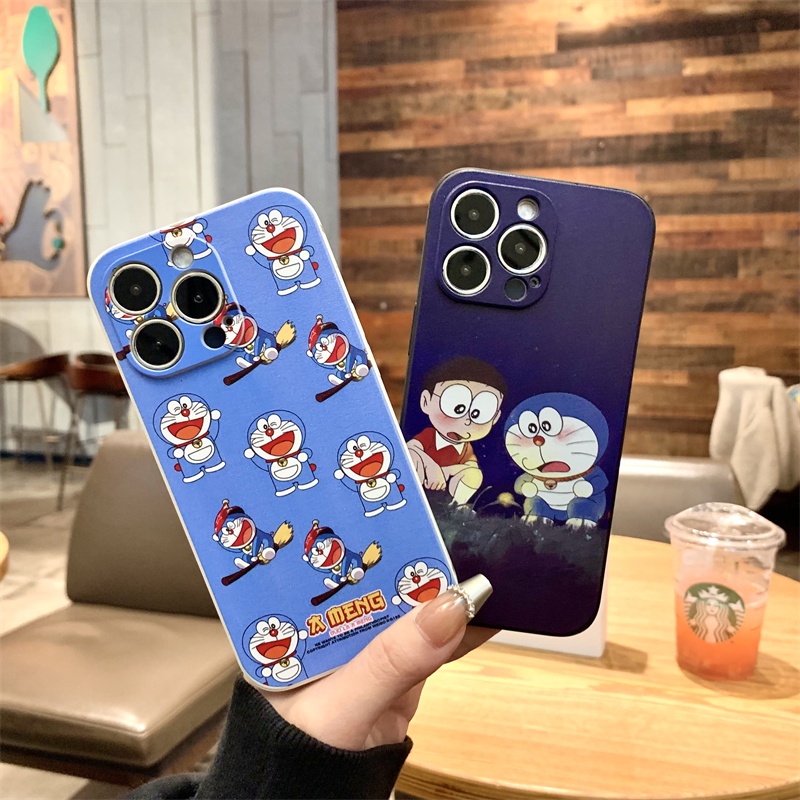 เคสโทรศัพท์มือถือนิ่ม ลายการ์ตูนโดราเอมอน สําหรับ Vivo Y12 Y15 Y17 Y20S G Y12A Y12S Y20 Y20I Y19 Y50